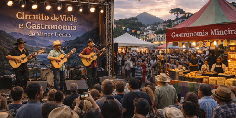 Circuito de Viola e Gastronomia em Minas